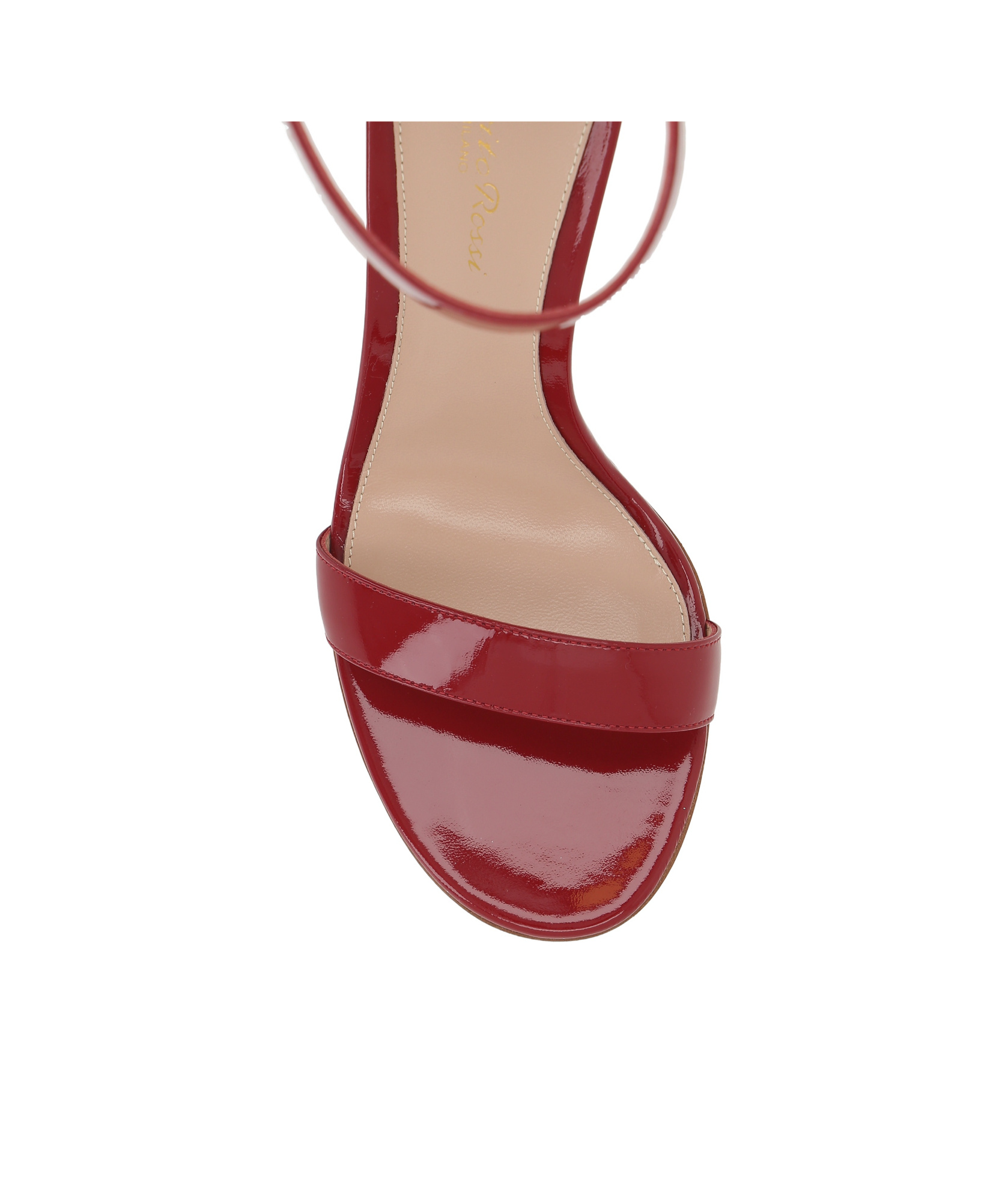 Shop Gianvito Rossi Portofino Ankle Strap Sandals In Red