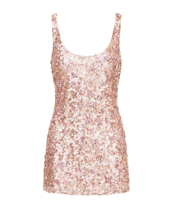 Loveshackfancy Dorrina Sequinned Dress