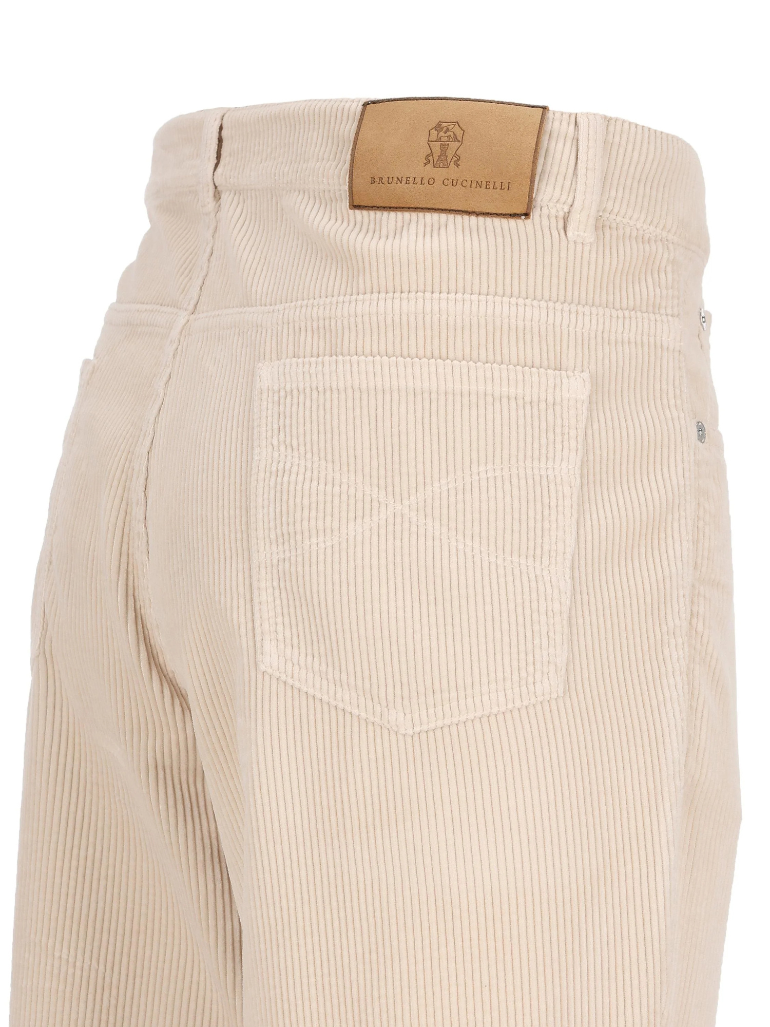 Brunello Cucinelli Belt Loops Slacks In Brown