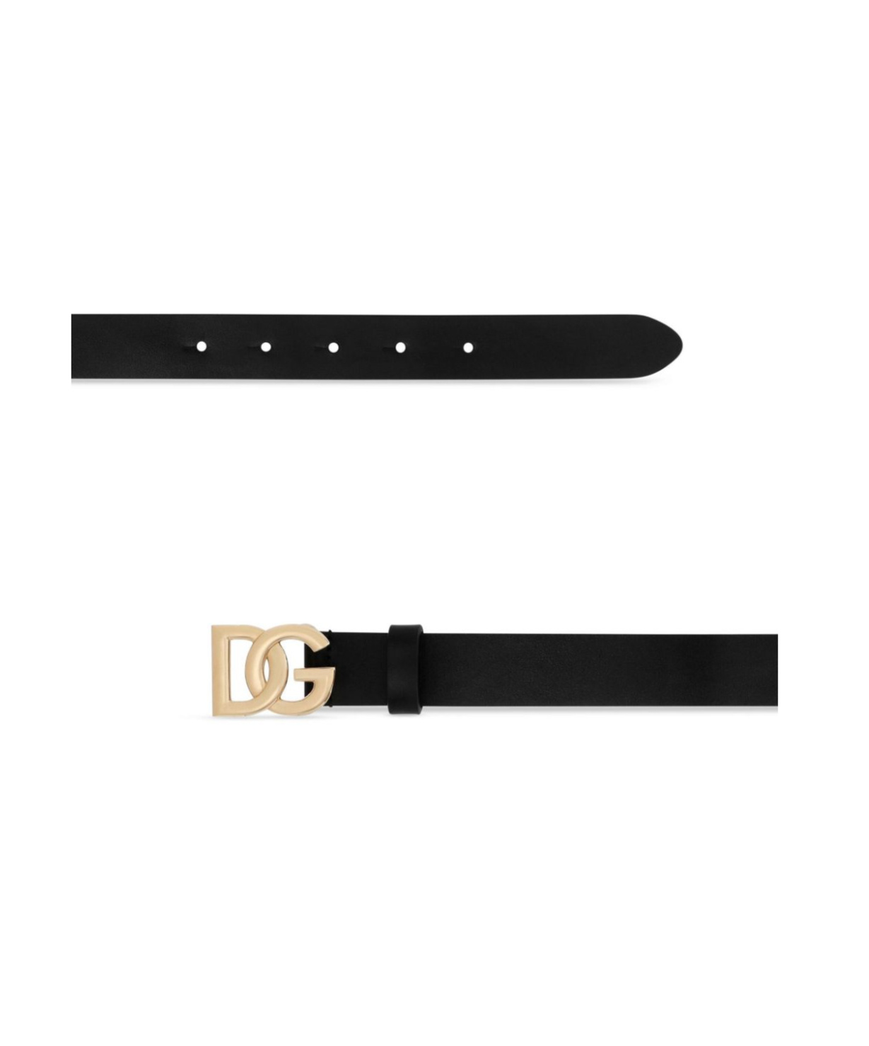 DOLCE & GABBANA LEATHER BELT