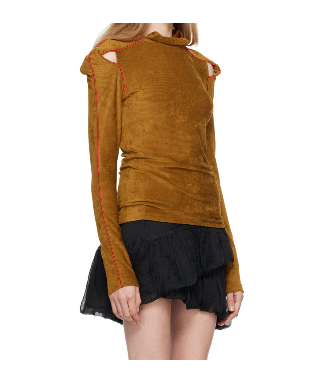 Kiko Kostadinov Tan Shikari T-shirt In Brown
