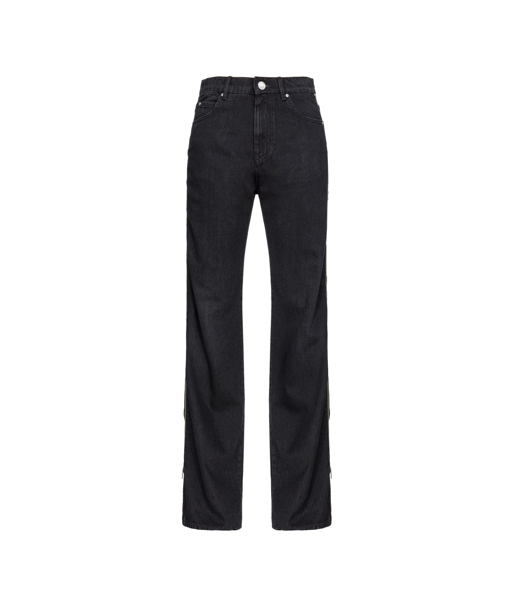 Pinko Belt-loop Jeans In Black