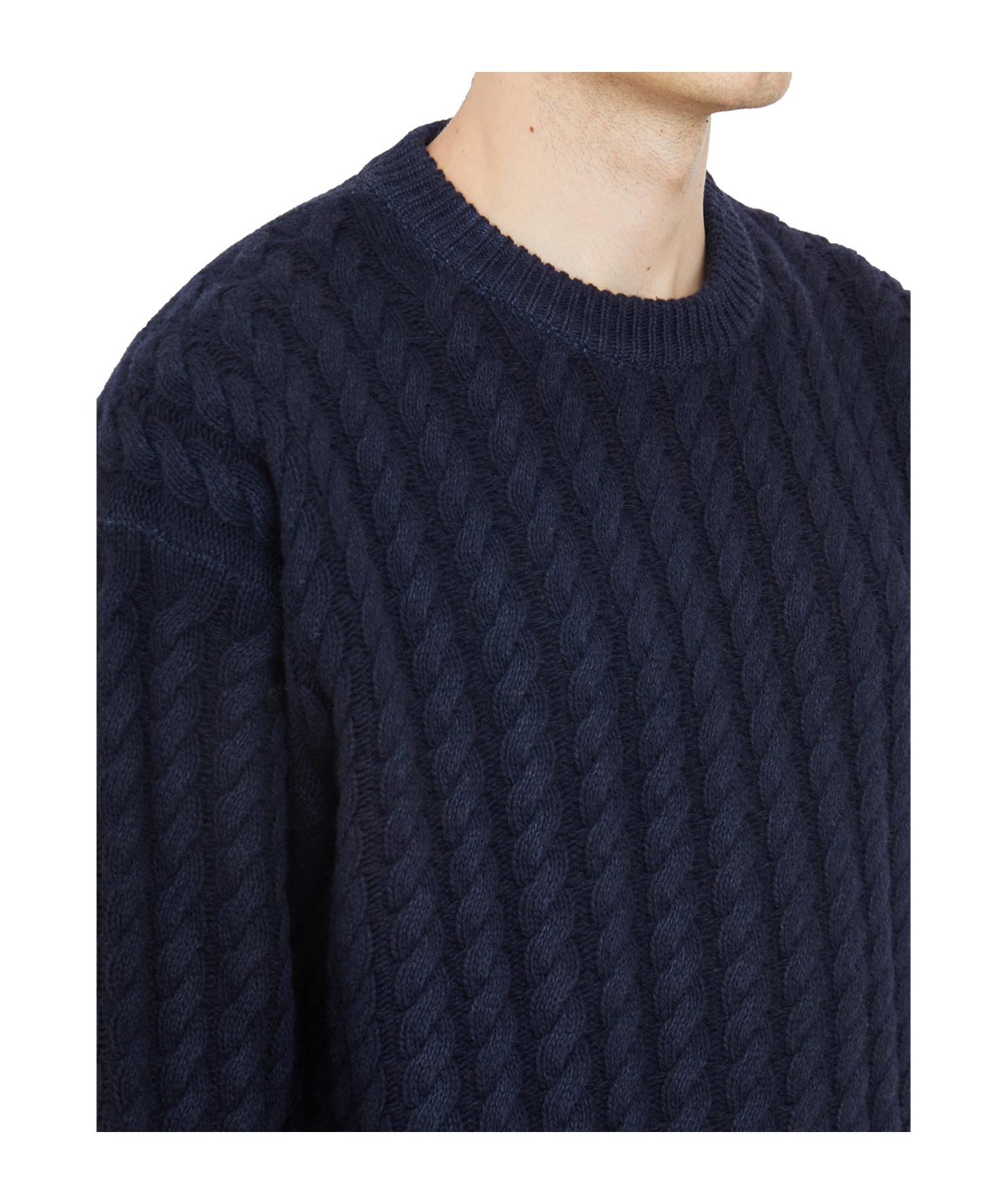 BARENA VENEZIA BARENA CREWNECK KNITTED JUMPER