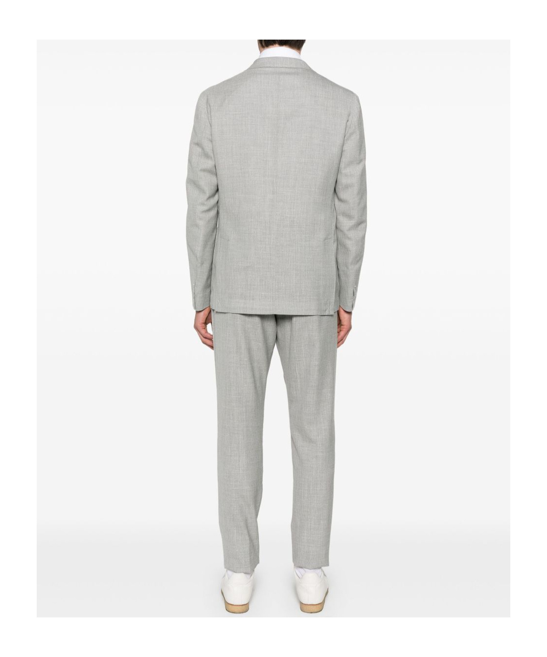 Eleventy Elasticated Waist Two-piece Suit In Gray