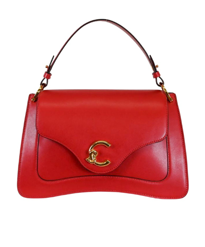 Coccinelle C-me Medium Handbag In Red