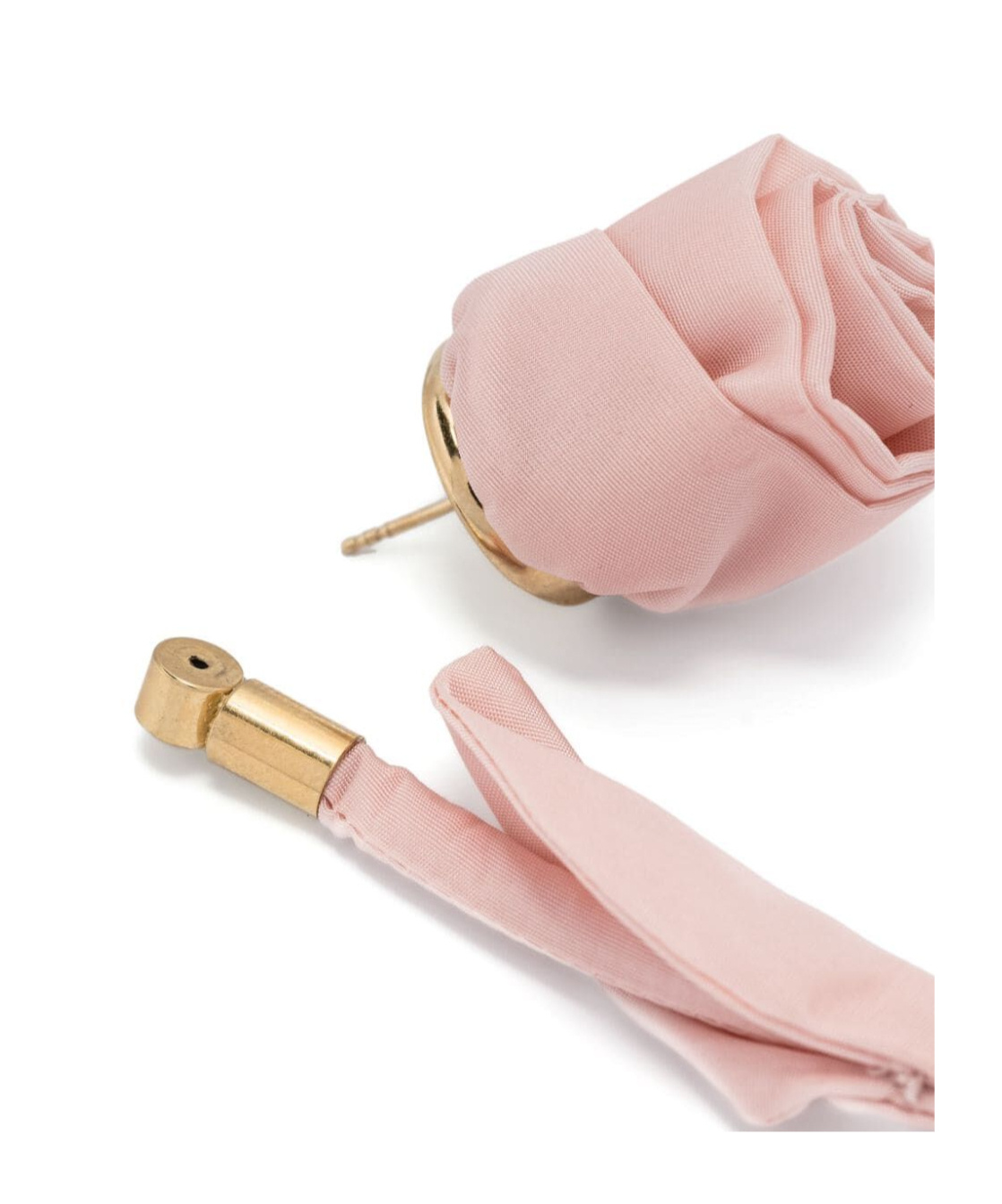 Simone Rocha Rose Drop Earrings In Pink