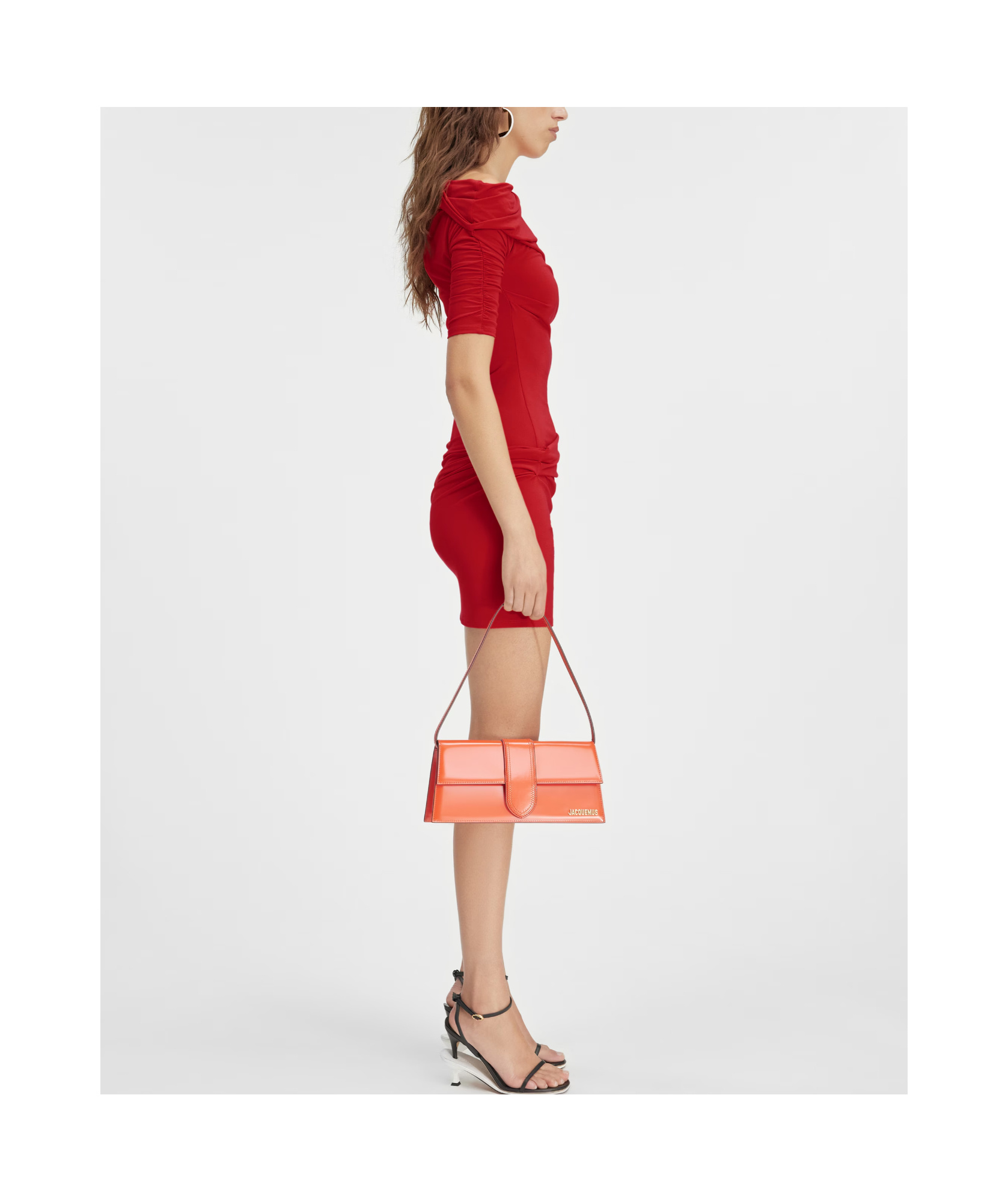 Jacquemus La Mini Dress In Red