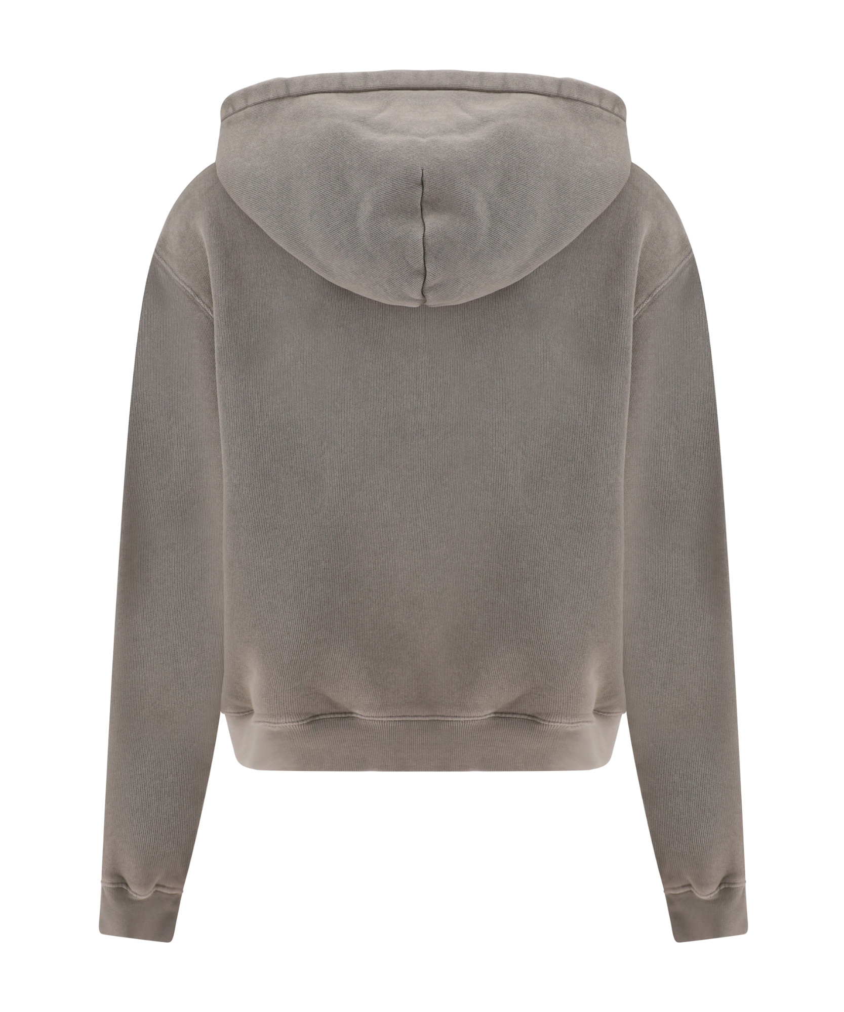 ALEXANDER WANG LOGO-EMBROIDERED HOODIE