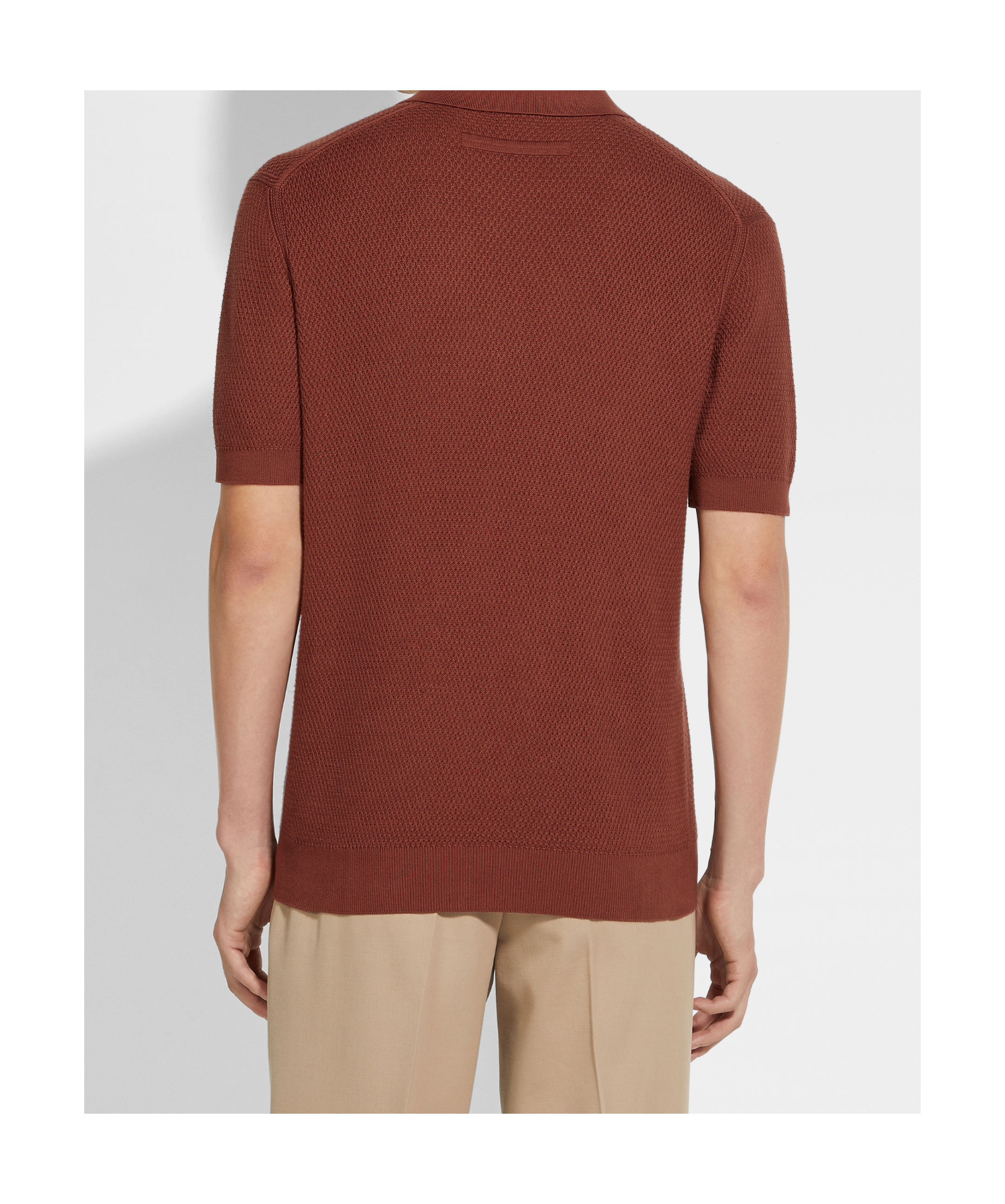 ZEGNA COTTON POLO SHIRT