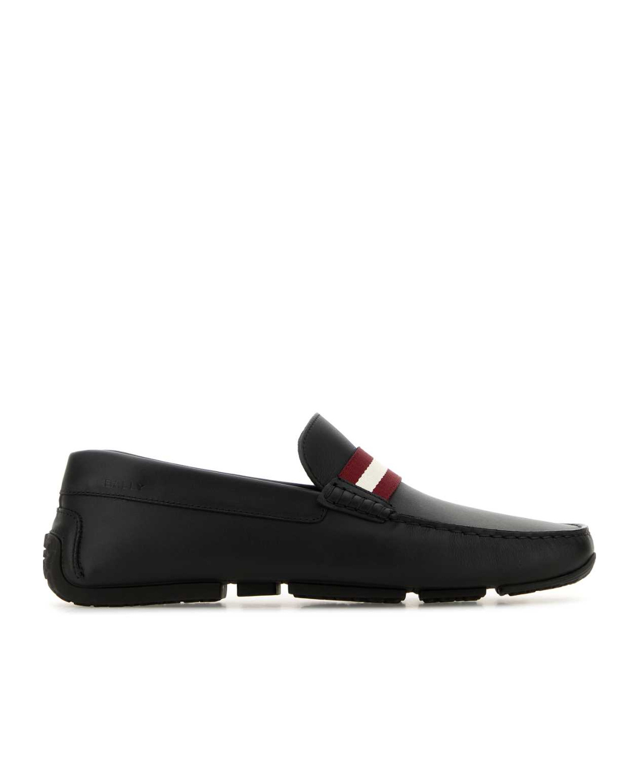 Bally Perthy Loafers Stripe Detail In Black
