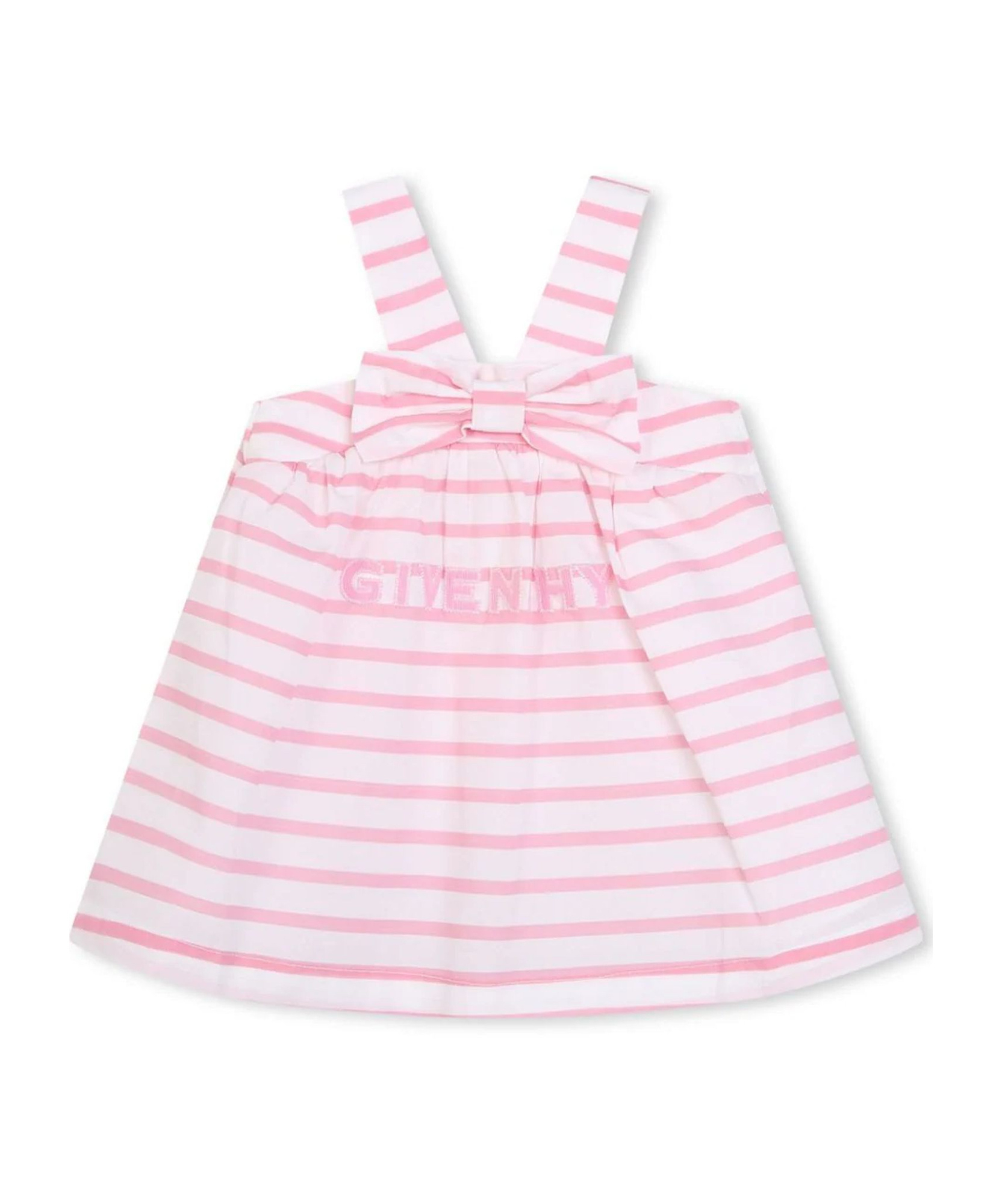 Givenchy Logo-embroidered Dress Set In Pink