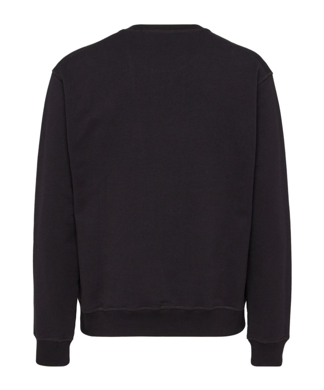 Dsquared2 Logo-print Cotton Sweatshirt In Black