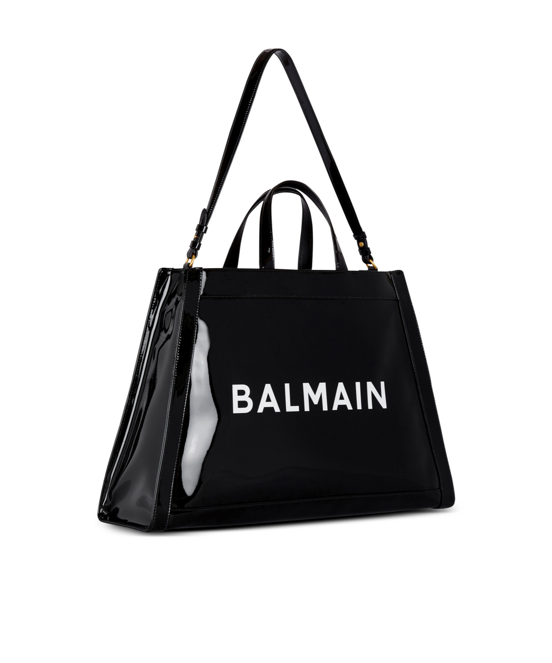 BALMAIN TOP HANDLE SHOULDER BAG 