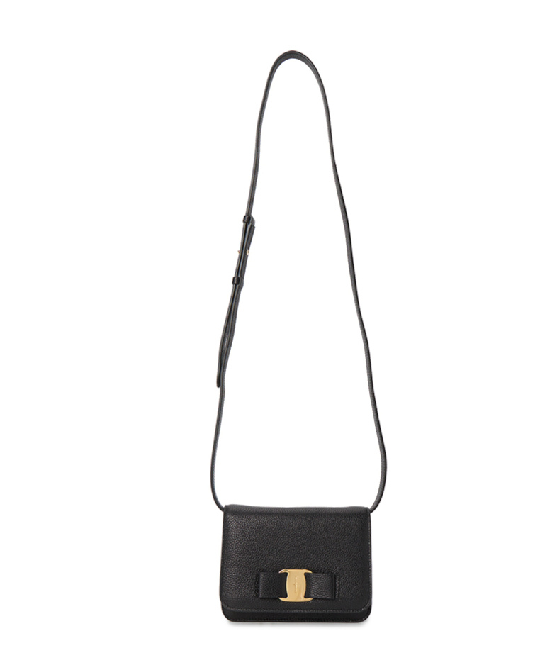 Ferragamo Eram Crossbody Bag In Black