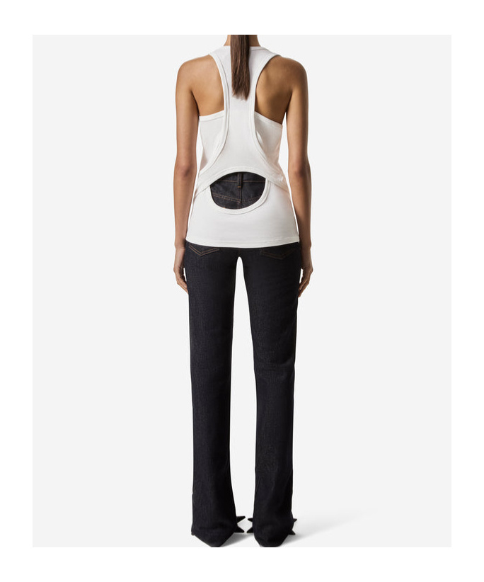 Coperni Round-neck Vest In White
