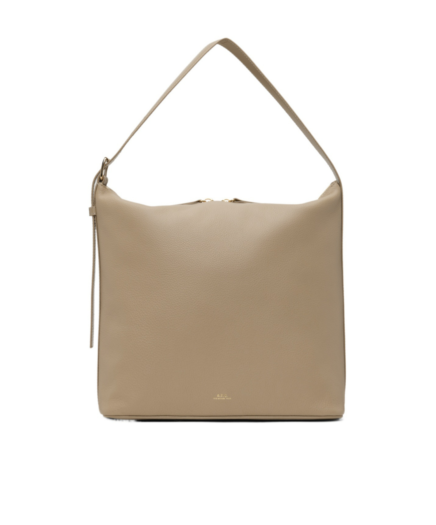 Apc Beige Vera Tote In Nude