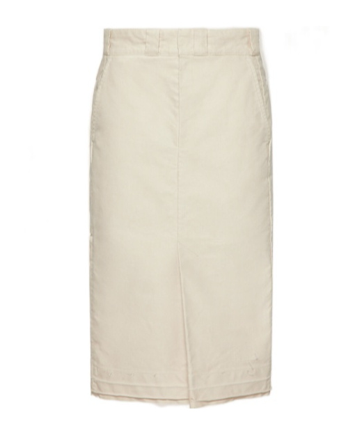 Maison Margiela High-waisted Tailored Skirt In White