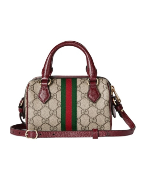Gucci Ophidia Mini Boston Bag In Multi