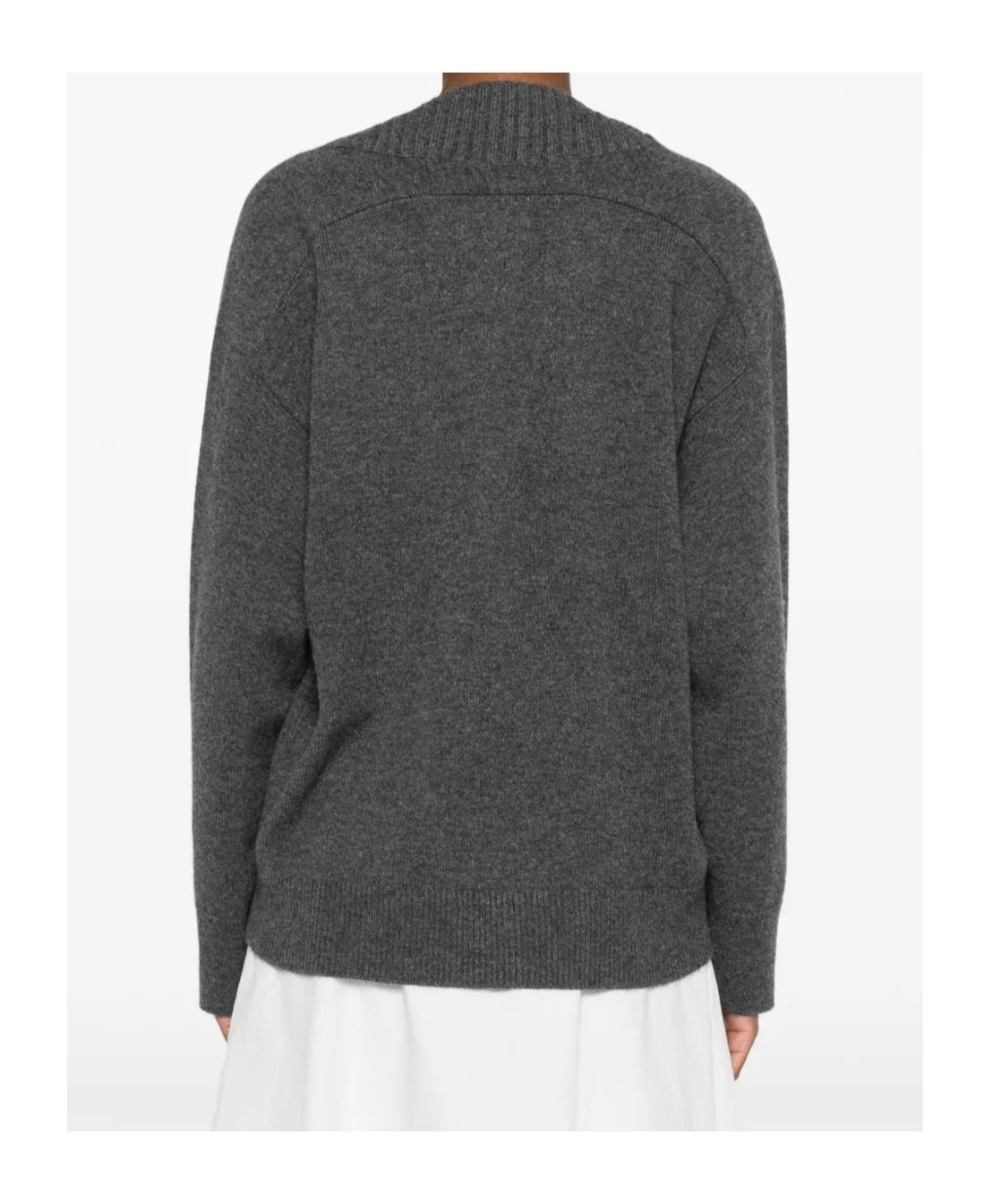 Loulou Studio V-neck Sweater In Gray