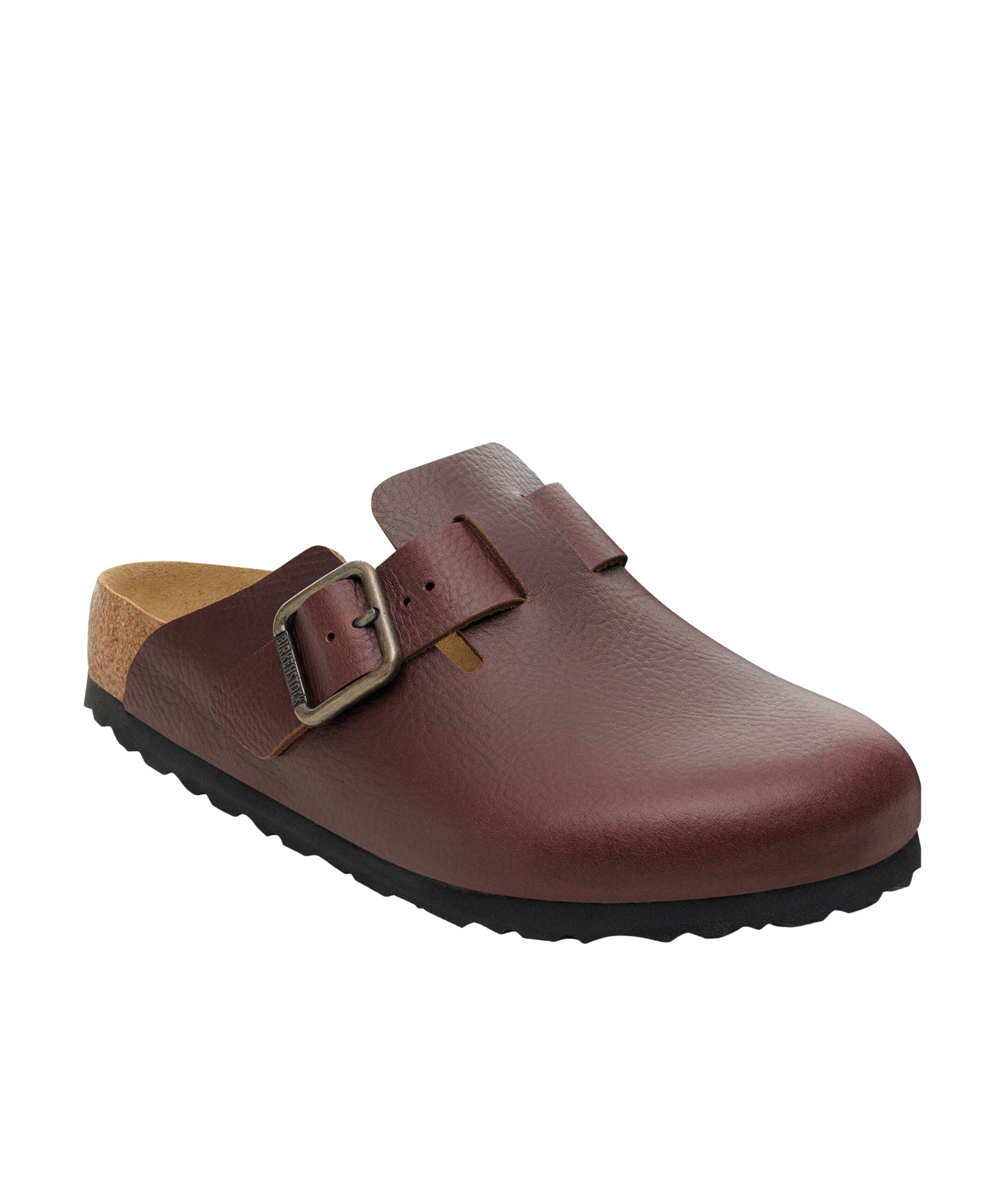 Birkenstock Boston Oiled-leather Clogs In Habana Oiled Leather