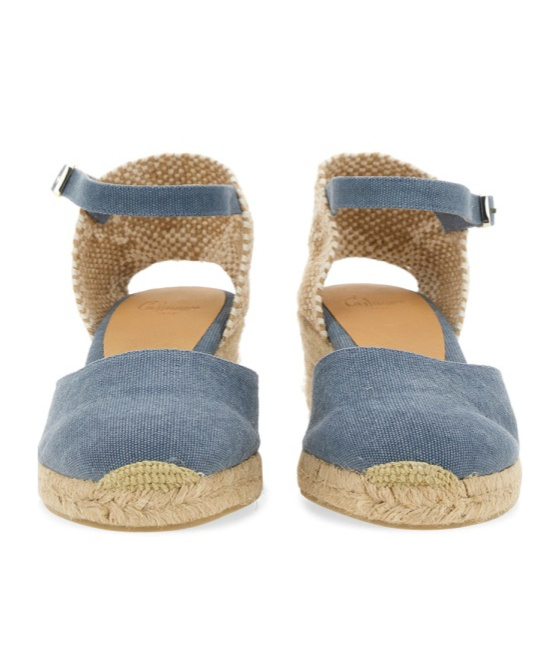 Castaã±er 70mm Carol Espadrilles In Nude