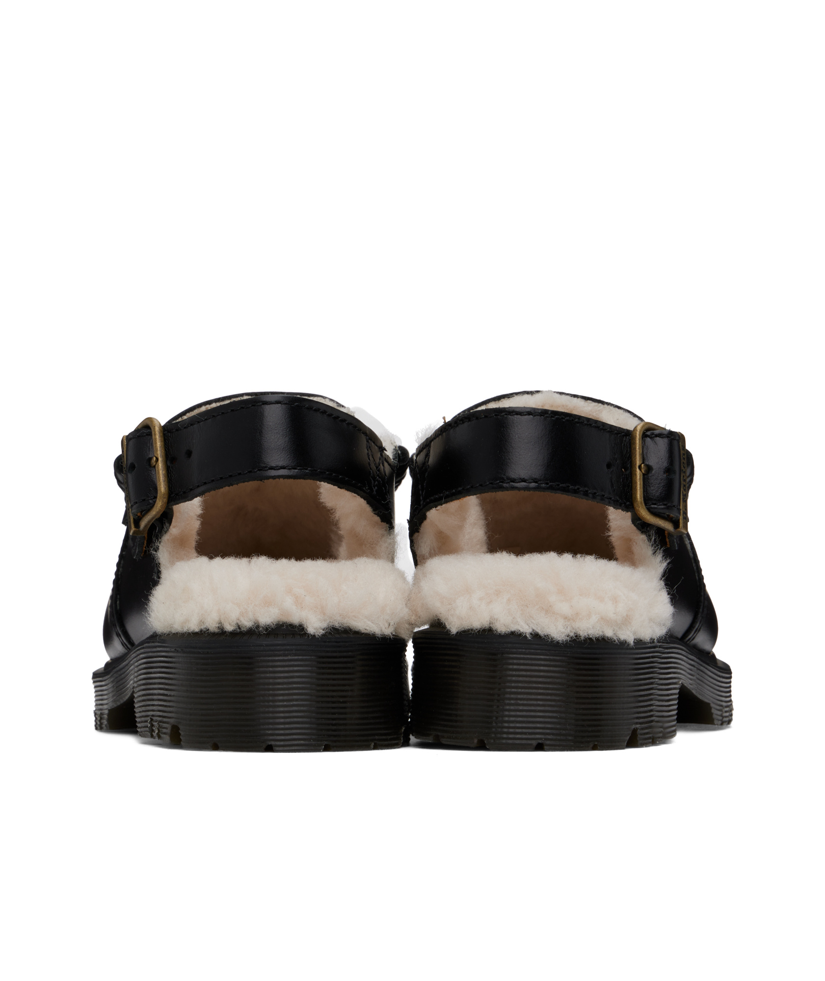 Dr. Martens' Open-heeled Sandals In Black