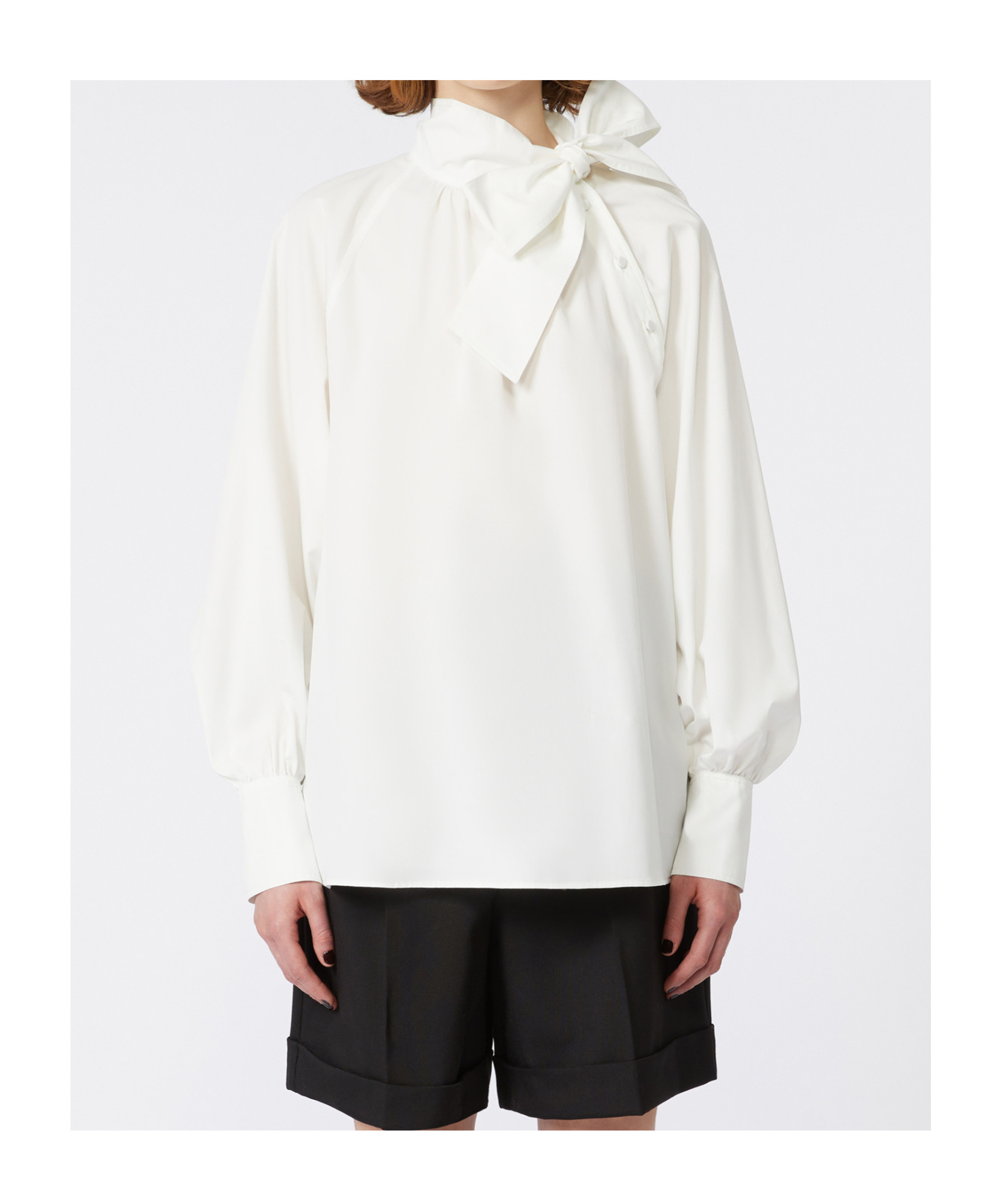 Weekend Max Mara Long-sleeved Tops In White