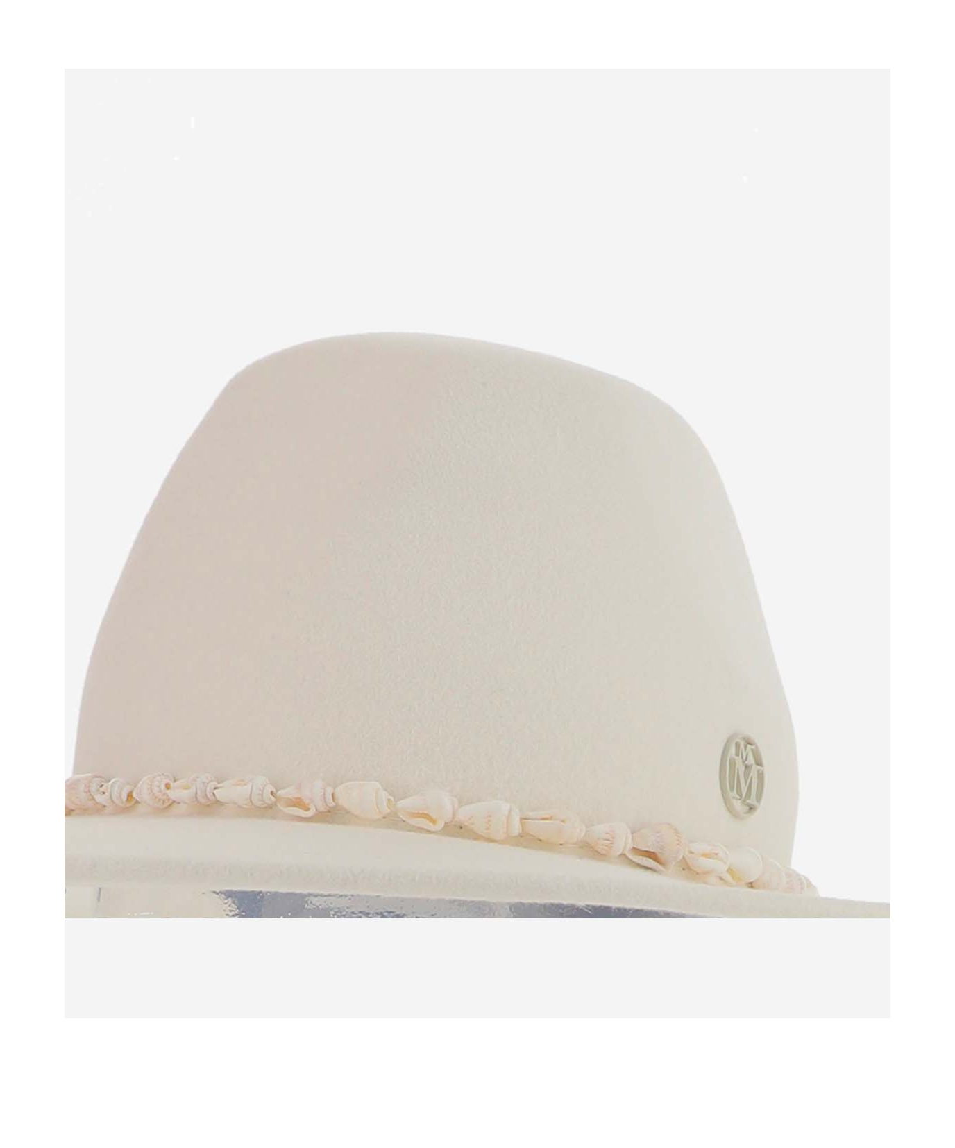 MAISON MICHEL SHELL HAT 