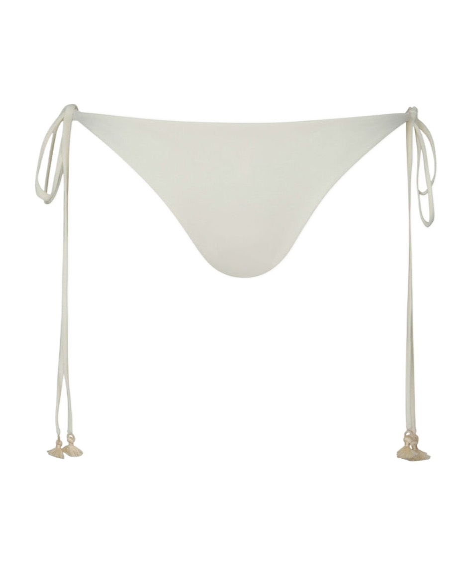 Johanna Ortiz Sullen Bikini Bottoms In White