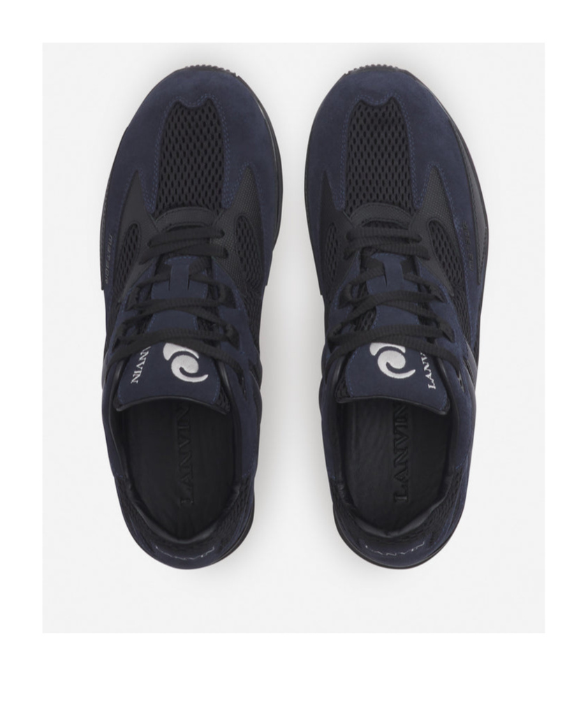 Lanvin Meteor Low-cut Casual Shoes In Black
