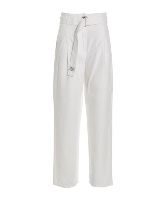 Philosophy Di Lorenzo Serafini Philosophy Belted Jeans In White