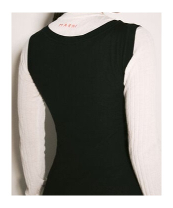 Marni Multi-layered Dress With Crinkled Hem In Black