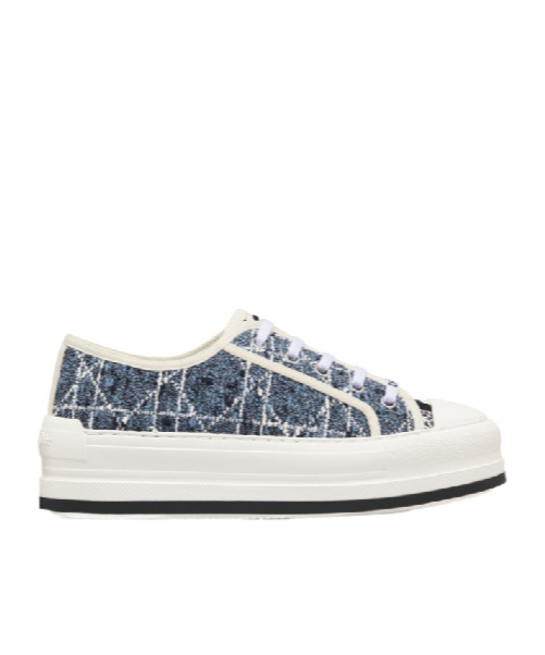 Dior Round Head Low-cut Casual Shoes In White