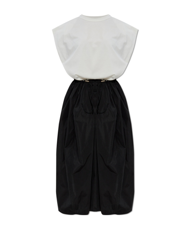 Fabiana Filippi Round-neck Dress In Black