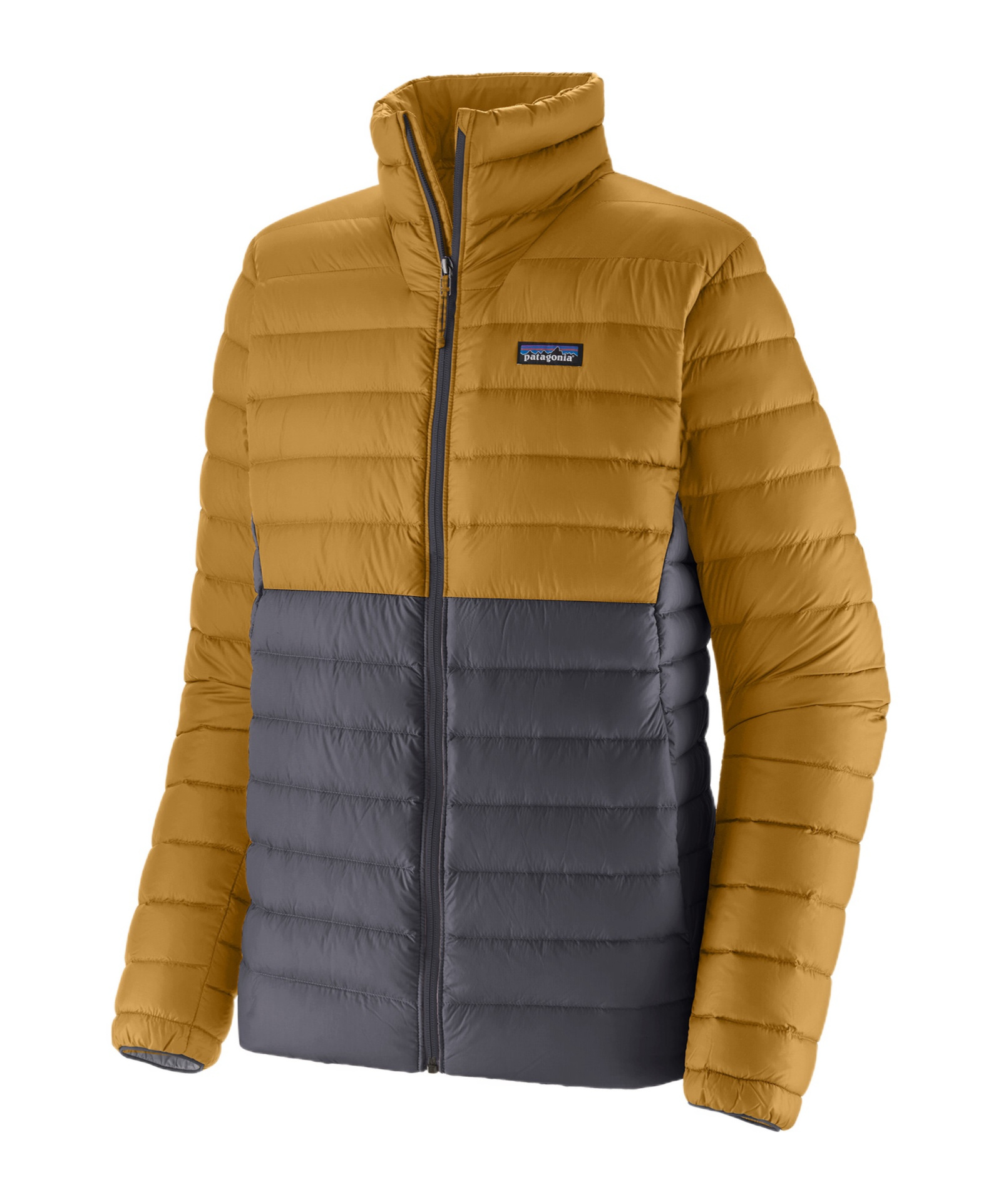Patagonia Down Sweater Jacket In Brown