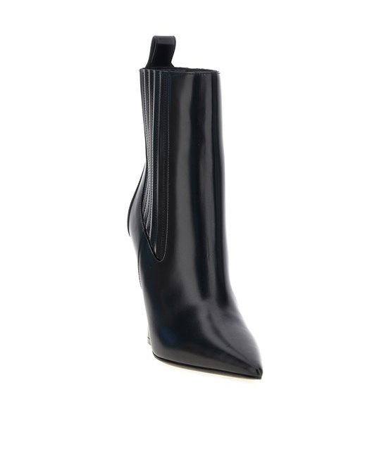 Valentino Vlogo Lockette Booties In Black