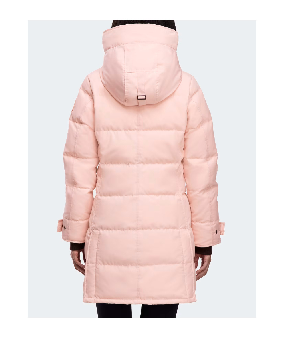 Canada Goose Shelburne Parka Tonal Label In Pink