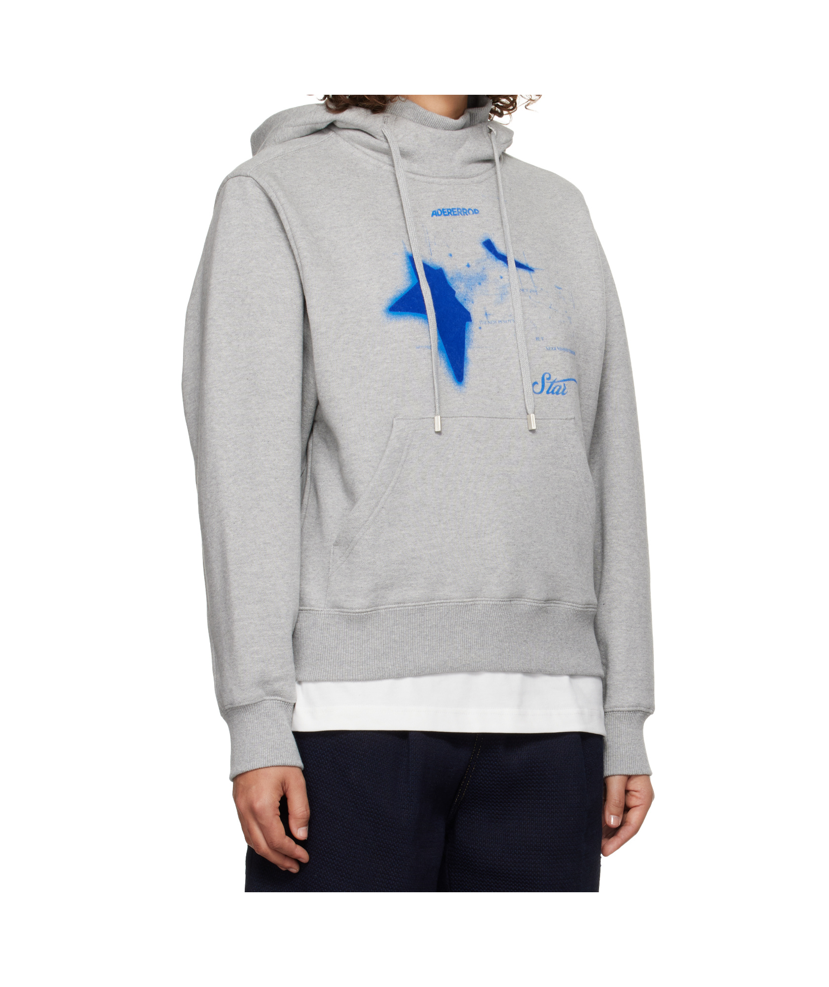 Ader Error Long-sleeved Sweater In White