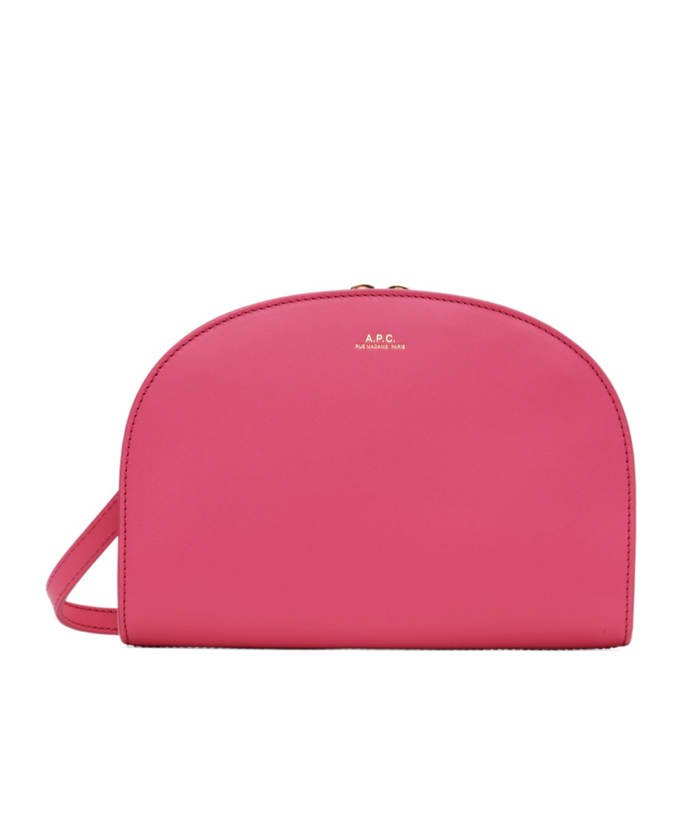 Apc Adjustable Shoulder Strap Logo Shoulder Bag In Red