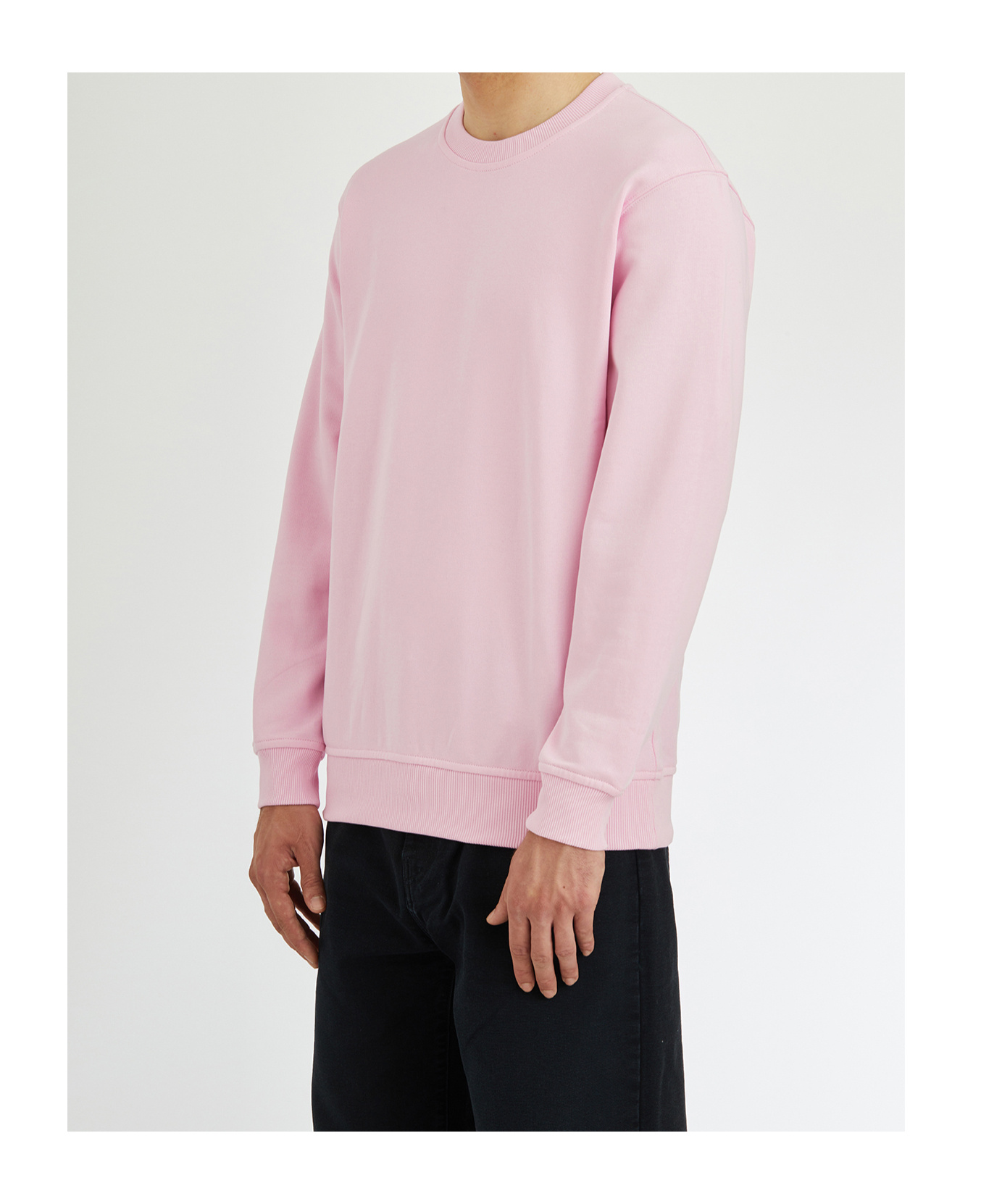Comme Des Garçons Cotton Crew Neck Sweatshirt