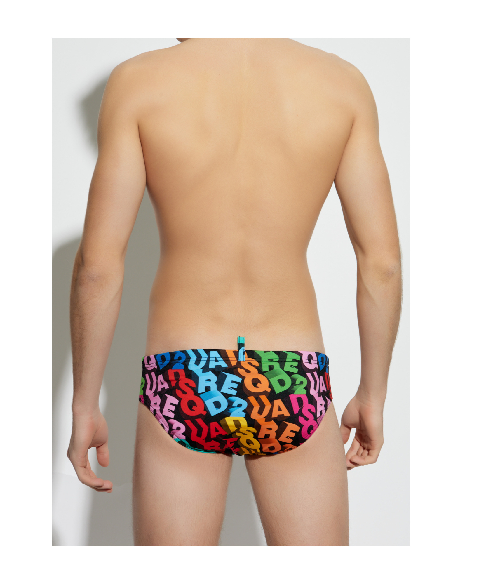 DSQUARED2 ELASTIC WAIST SWIMMING TRUNKS