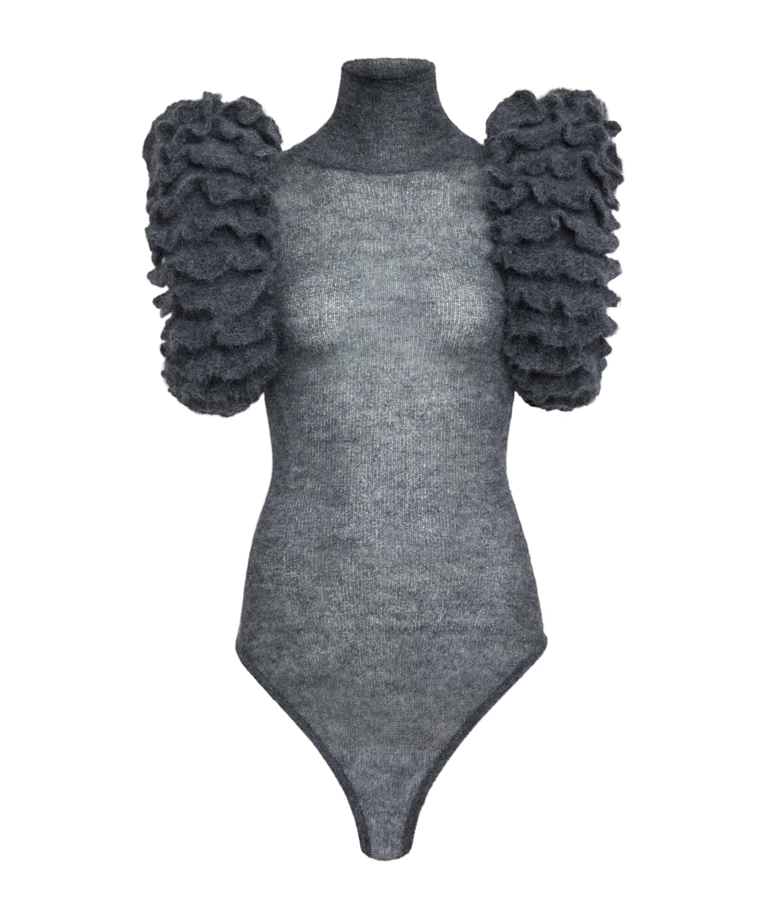 Alaïa Turtleneck Jumpsuit In Black