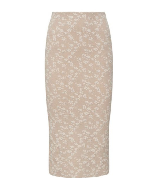 Fendi Jacquard Viscose Midi Skirt