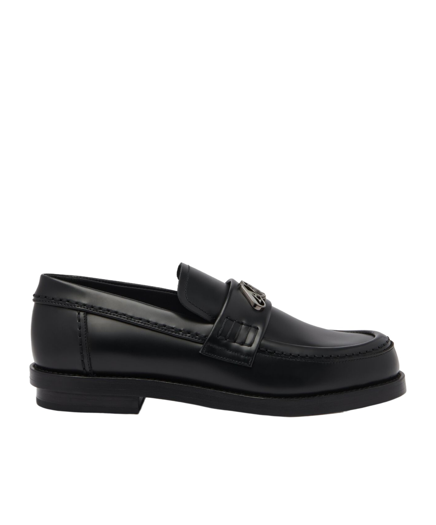 Alexander Mcqueen Seal Loafer In Black