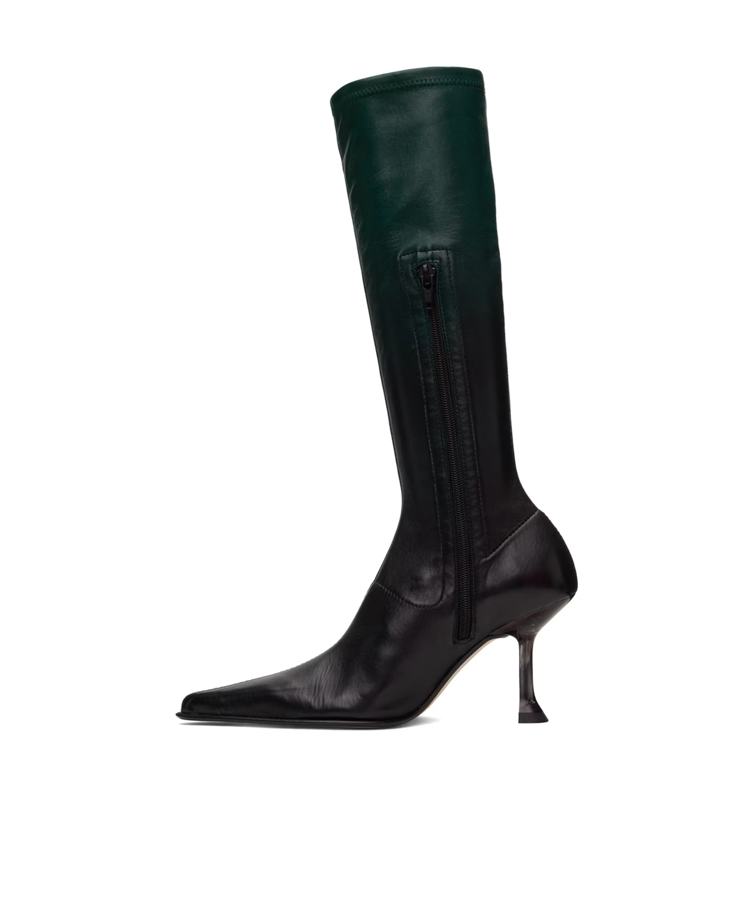 Miista Carlita Zipper Boots In Black