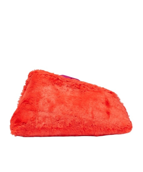 Attico 8:30 Pm Clutch In Orange