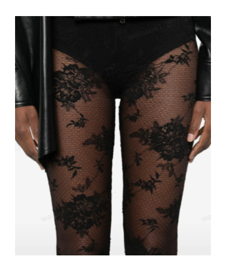 The Andamane Elastic Waist Leggings In Black