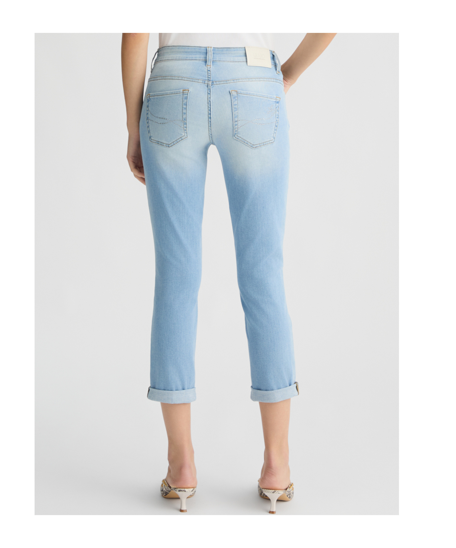 Shop Liu •jo Cropped Skinny Jeans