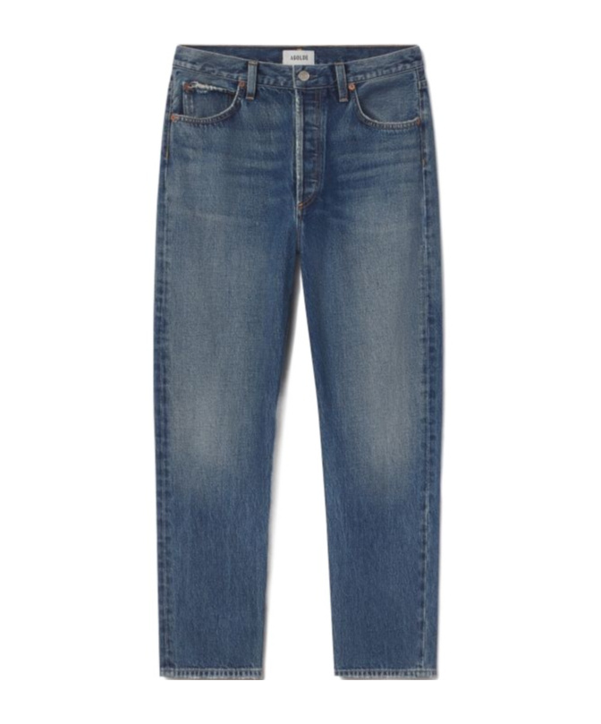 Agolde Straight-leg Jeans In Blue