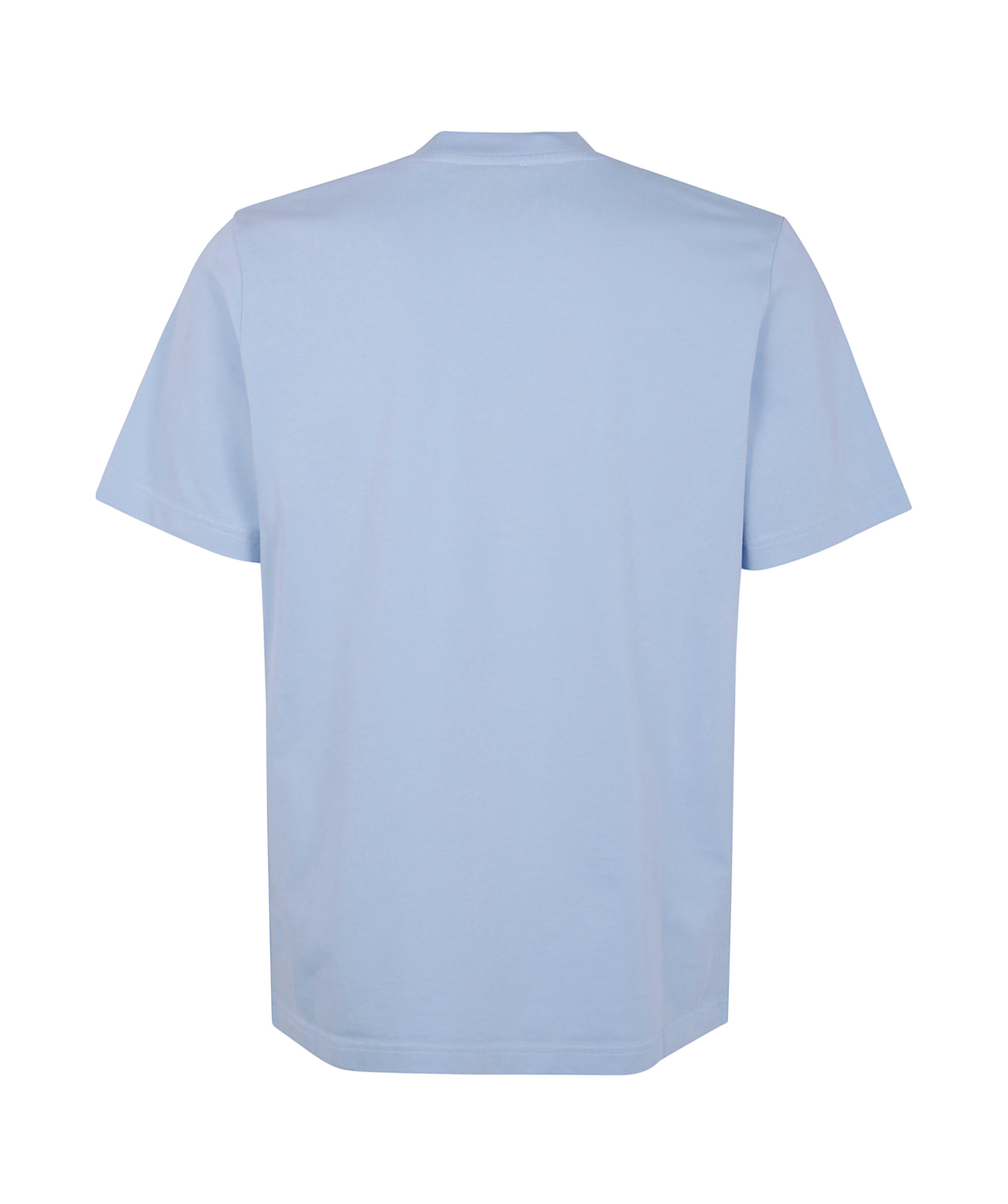 Casablanca Cotton T-shirt With Graphic Print In Blue